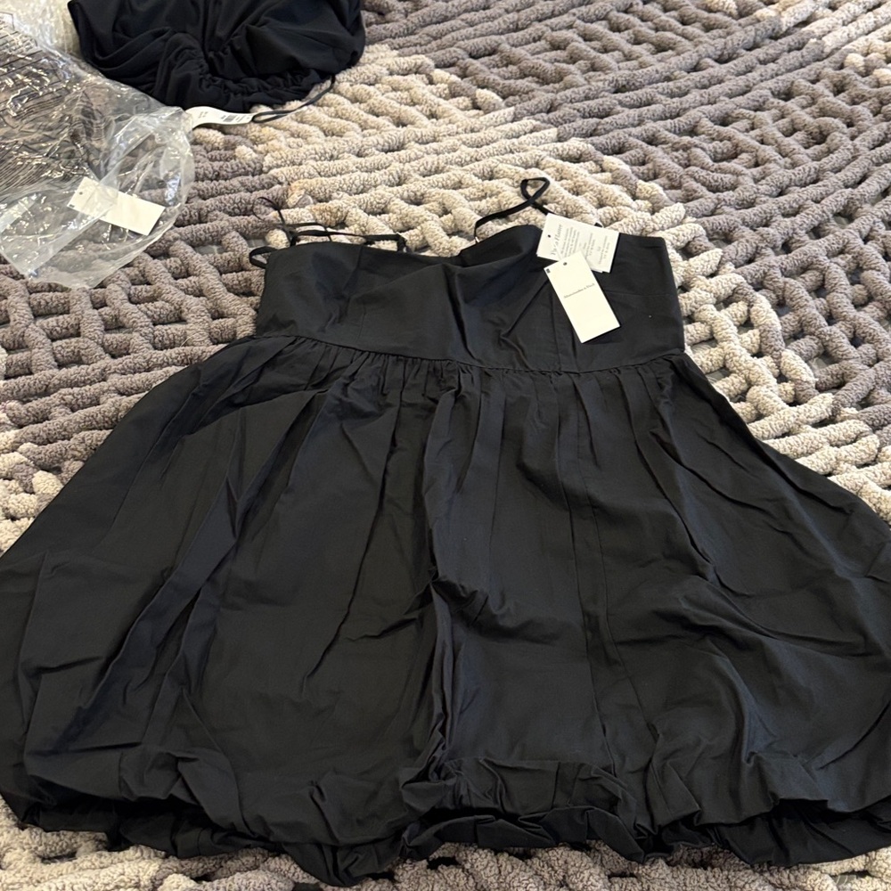 Abercrombie & Fitch Black Strapless Dress